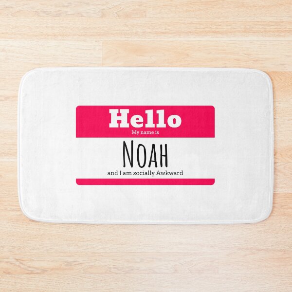 Item preview, Hello I am Noah and I am socially awkward designed and sold by IcyTees.