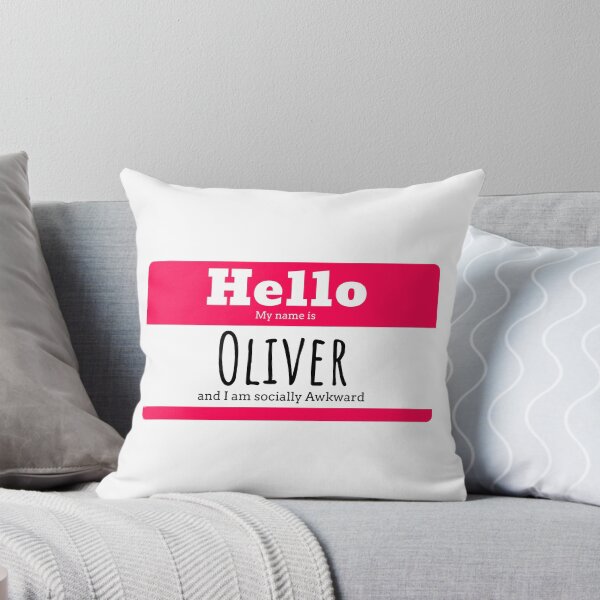 Item preview, Hello I am Oliver and I am socially awkward designed and sold by IcyTees.
