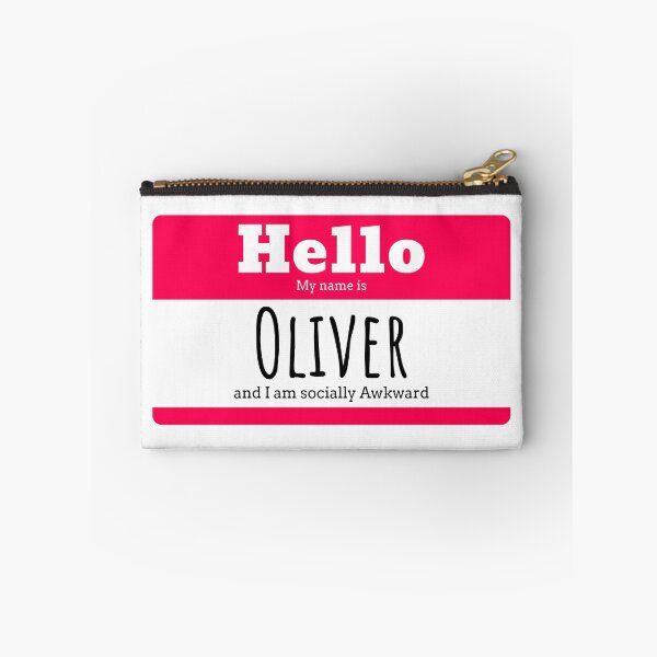 Item preview, Hello I am Oliver and I am socially awkward designed and sold by IcyTees.