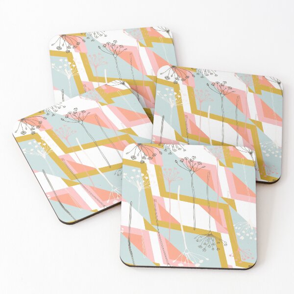 Item preview, Scandinavian Style Floral Pattern designed and sold by PurpleTank.