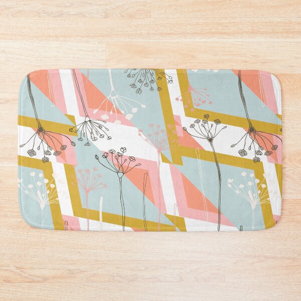 Item preview, Scandinavian Style Floral Pattern designed and sold by PurpleTank.