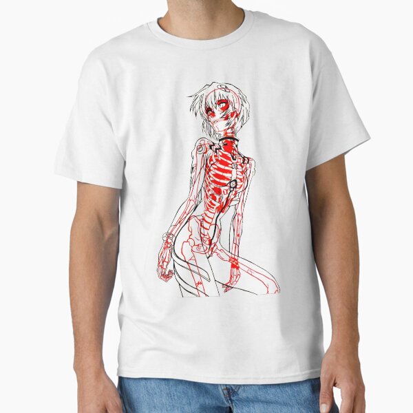 Vista previa del artículo con la obra «La waifu Ayanami Rei es muy dulce», diseñado y vendido por T-Sinek.