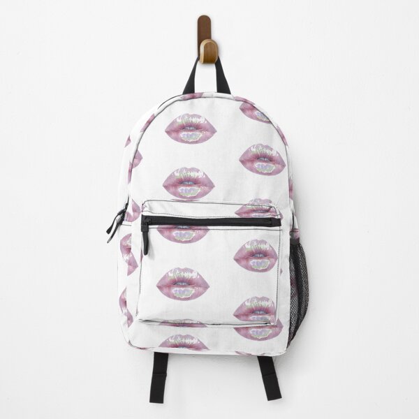 Item preview, Holographic Pink Glossy Lips designed and sold by molliebriant.