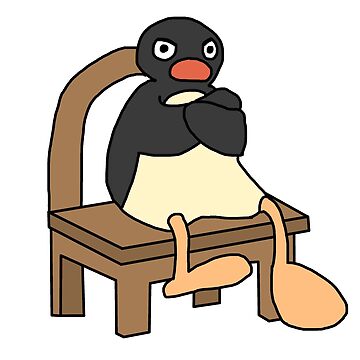 Imagen de la obra Pingu enojado de courtneyklich