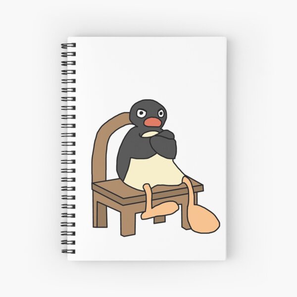 Vista previa del artículo con la obra «Pingu enojado», diseñado y vendido por courtneyklich.