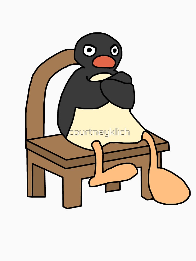 Imagen 7 de 7, Camiseta clásica con la obra Pingu enojado, diseñada y vendida por courtneyklich.
