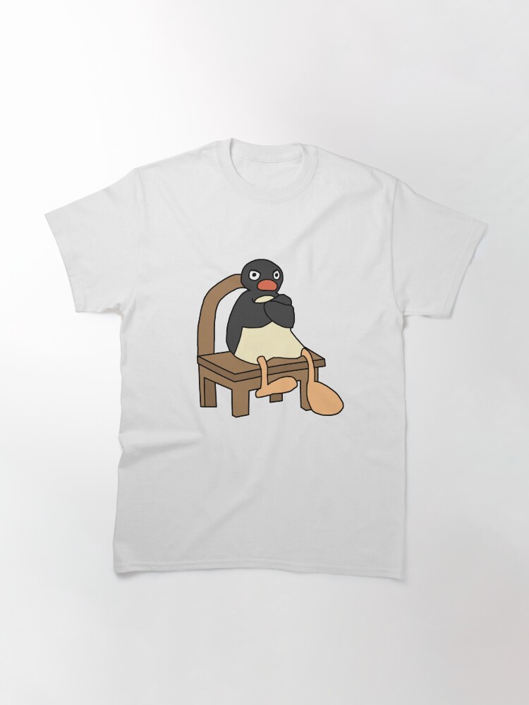 Imagen 3 de 7, Camiseta clásica con la obra Pingu enojado, diseñada y vendida por courtneyklich.