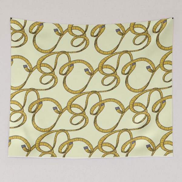 Item preview, Tape Measure Pattern Yellow designed and sold by Cassie McKnight.