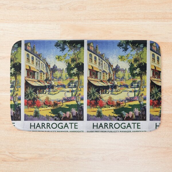 Item preview, Railway Poster Harrogate designed and sold by stickart-marek.