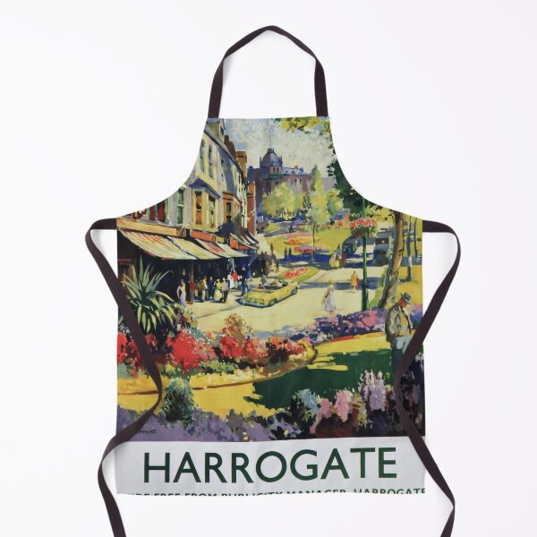 Item preview, Railway Poster Harrogate designed and sold by stickart-marek.