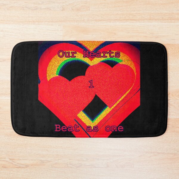 Item preview, Our hearts...beat as one......1 in love  designed and sold by OSG369.