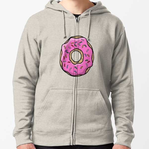 simpsons donut hoodie