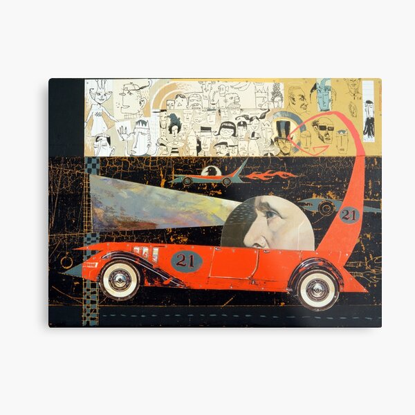 "Carman" Painting by Anthony Freda Metal Print