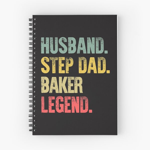 Item preview, Funny Men Vintage T Shirt Husband Step Dad Baker Legend designed and sold by Bendthetrend.