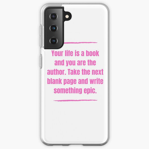 Write Something Epic Samsung Galaxy Soft Case