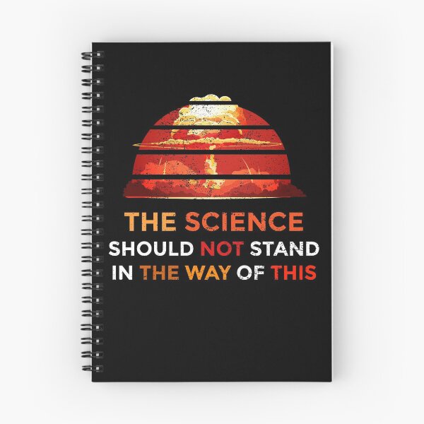 Item preview, The Science Should Not Stand In The Way Of This - Mushroom Cloud Design Gift designed and sold by yeknow.