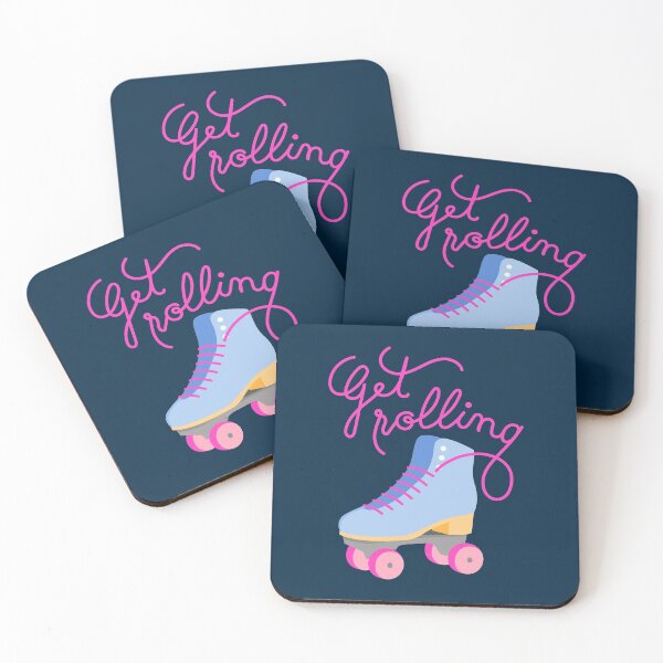 Item preview, Get Rolling (Navy Background) designed and sold by illucalliart.