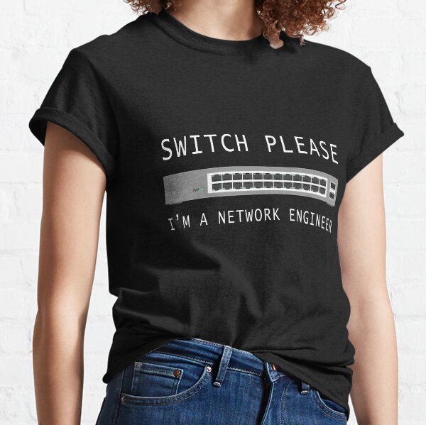 Item preview, Network Engineer: Switch Please! designed and sold by smartfoxes.