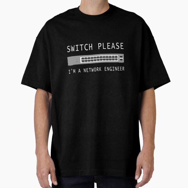 Item preview, Network Engineer: Switch Please! designed and sold by smartfoxes.