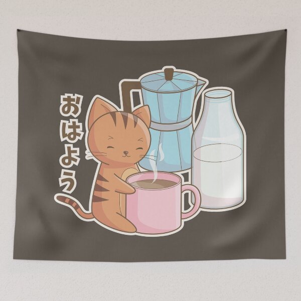 Item preview, Ohayou (for DARK color shirts) designed and sold by LuYukari.