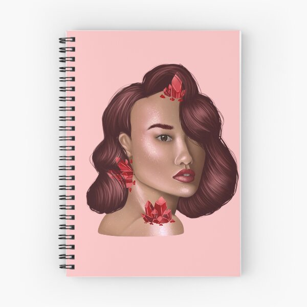 Item preview, Ruby Portrait With Background designed and sold by TheDoggoDraws.