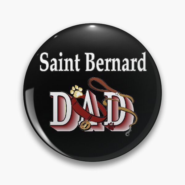 Item preview, Saint Bernard Dog Dad designed and sold by springdaleshops.
