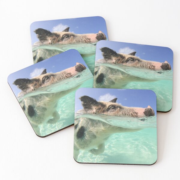 Item preview, This Little Piggie Went Swimming designed and sold by Caitlin Chock.