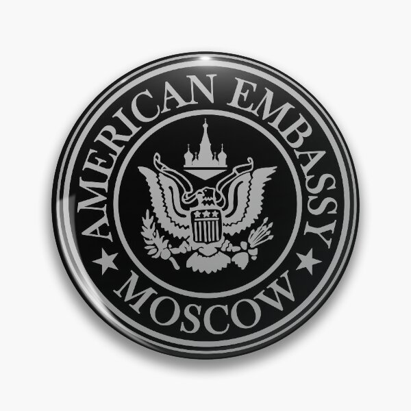 Item preview, American Embassy Moscow Grey designed and sold by ArtofDissent.