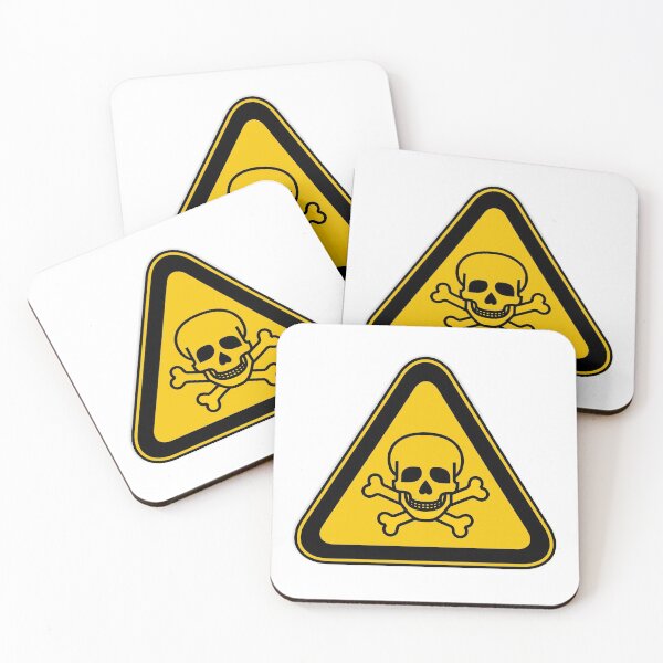 Item preview, Toxic Warning Sign designed and sold by dcohea.