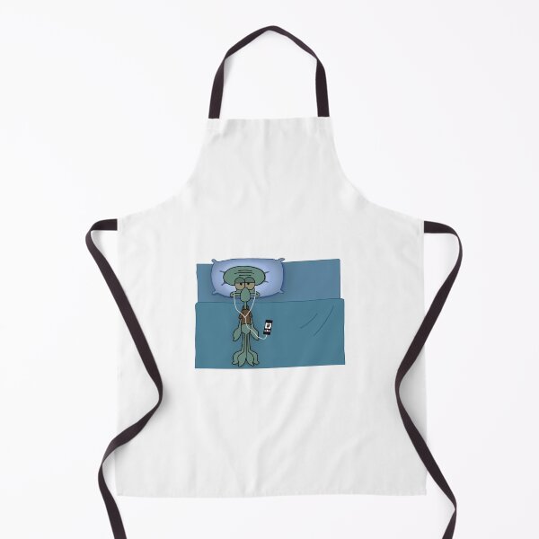Item preview, Squidward in bed designed and sold by kiramrob.
