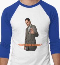 Monk Quote Men's Baseball ¾ T-Shirt