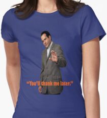 Monk Quote Women's Fitted T-Shirt