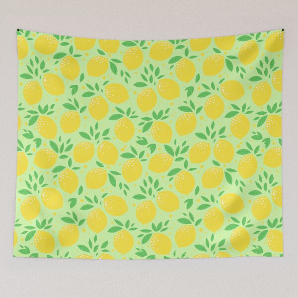 Item preview, Summer Lemons Pattern designed and sold by Zerasu.