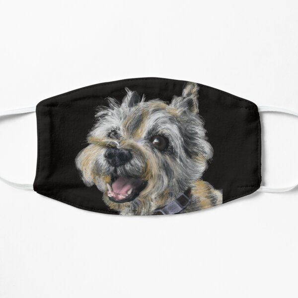 A Happy Smiling Cairn Terrier Mask
