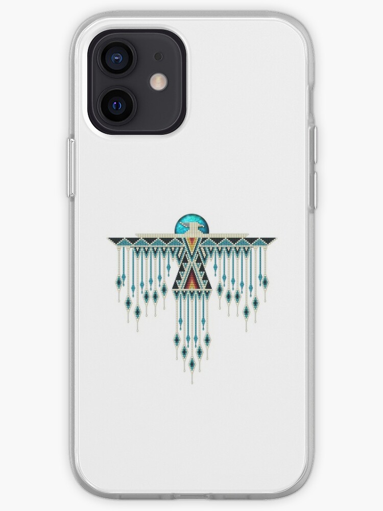 Amerikanischer Sudwest Stil Turkis Thunderbird Iphone Hulle Cover Von Naumaddicarts Redbubble