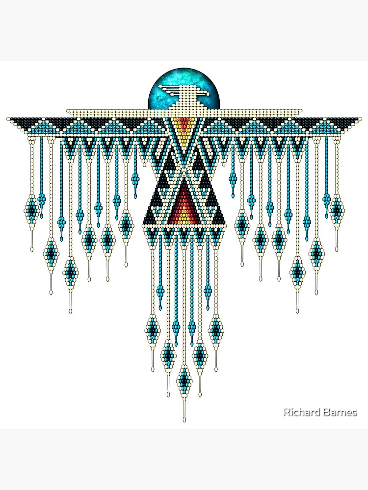 Native American Southwest-Style Turquoise Thunderbird