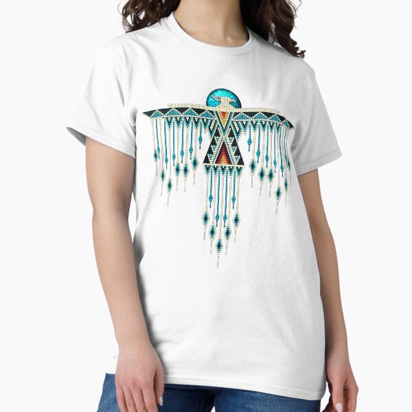 Item preview, Native American Southwest-Style Turquoise Thunderbird designed and sold by Naumaddic Arts.