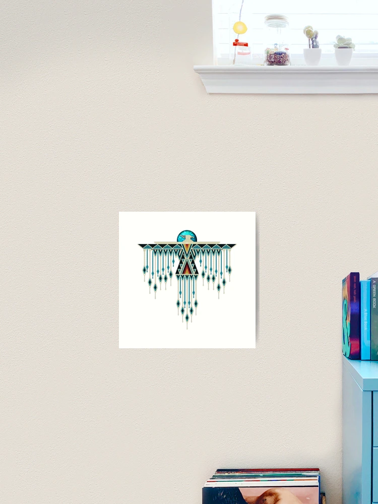 Native American Southwest-Style Turquoise Thunderbird