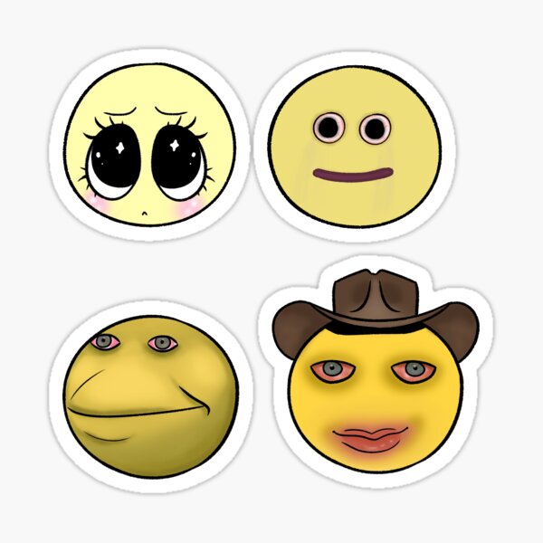 Cursed Emojis 1.25 Pinback Buttons 