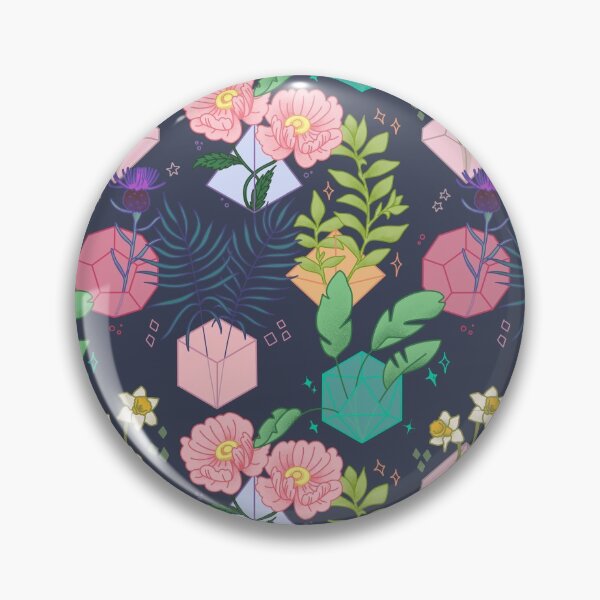 Item preview, Botanical Dice (Dark) designed and sold by jakyraptor.