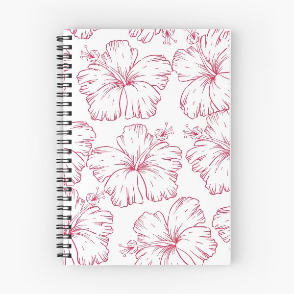 Item preview, Patrón floral de flor de hibisco en rosa designed and sold by EverydayCreate.