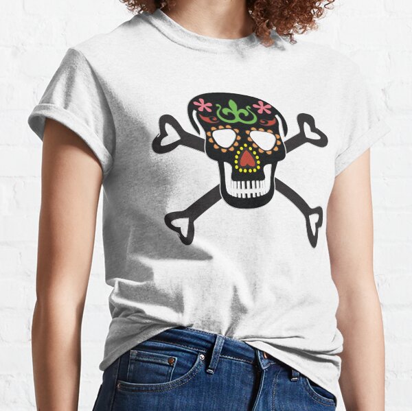 Black Candy Skull Classic T-Shirt