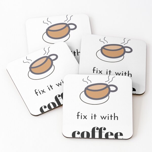Item preview, fix it with coffee designed and sold by ntshirt.
