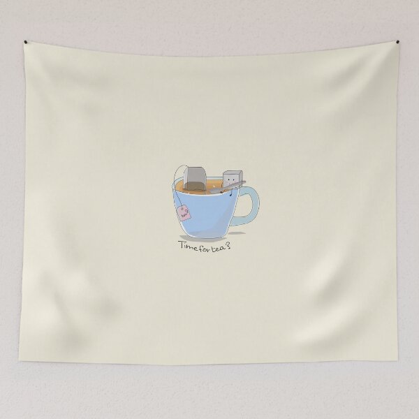 Item preview, Time for tea? designed and sold by Prettyinpinks.