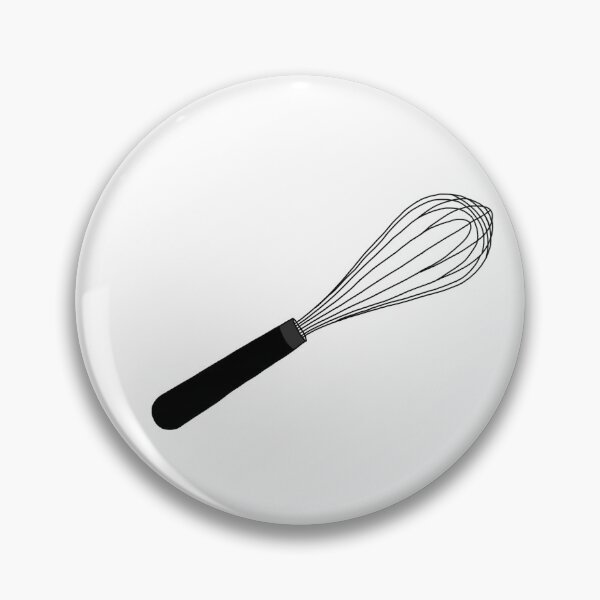 Item preview, Black Handle Wire French Whisk designed and sold by laladoodles.
