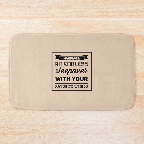 Item preview, Marriage: An Endless Sleepover with your favorite weirdo designed and sold by aussieforgood.