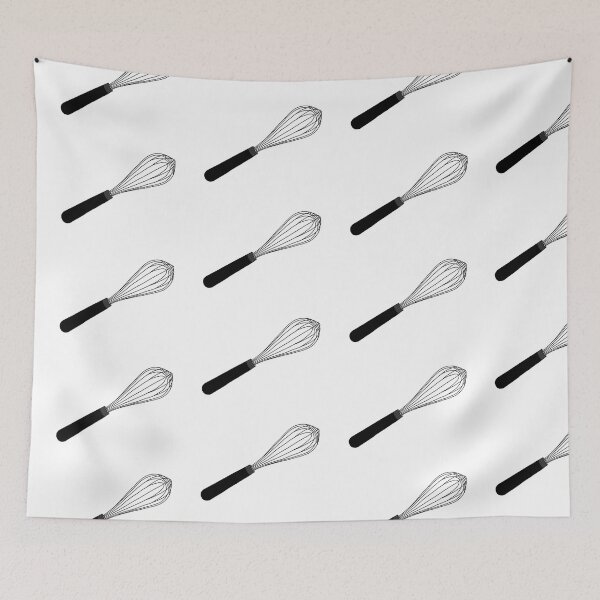 Item preview, Black Handle Wire French Whisk designed and sold by laladoodles.