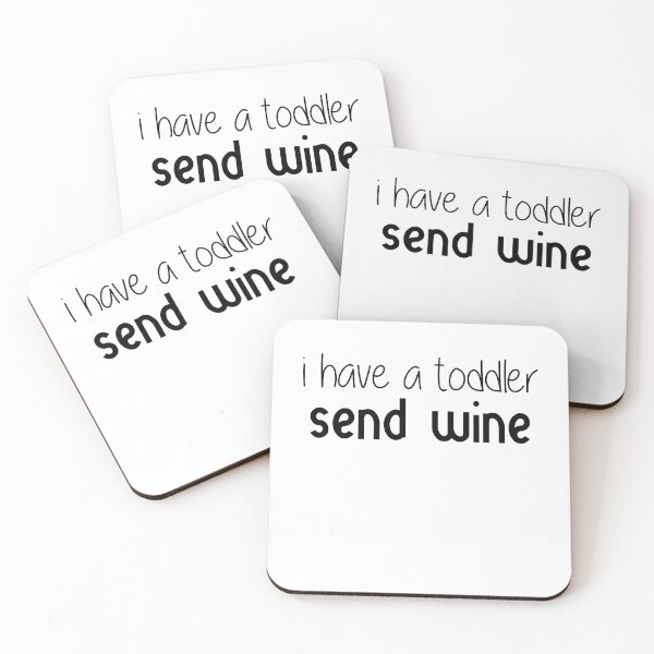 Artikelvorschau, Ich habe ein Kleinkind Wein schicken entworfen und verkauft von TheMattDesigns.
