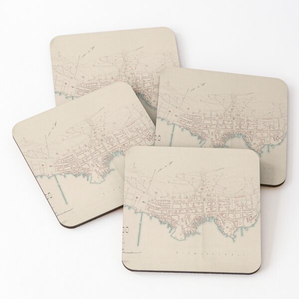 Item preview, Vintage Map of Tromso Norway (1903) designed and sold by BravuraMedia.