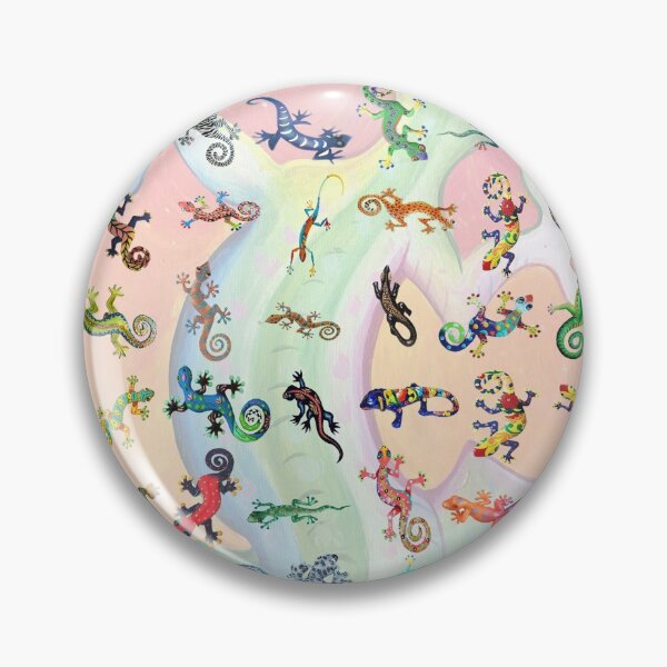Item preview, Painted Geckos designed and sold by Montage-Madness.